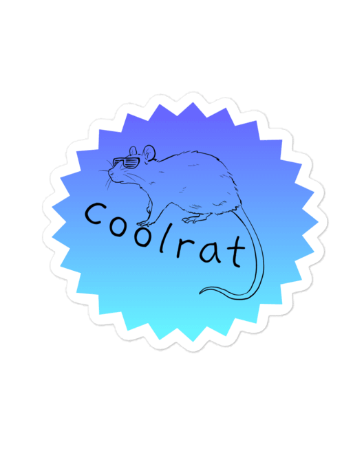 Coolrat die cut magnets product image (1)