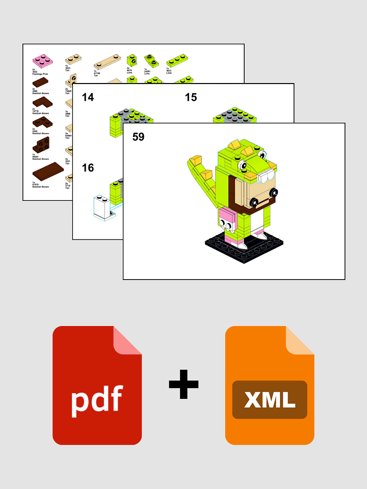 Pix Dino Green PDF and Parts List product image (2)