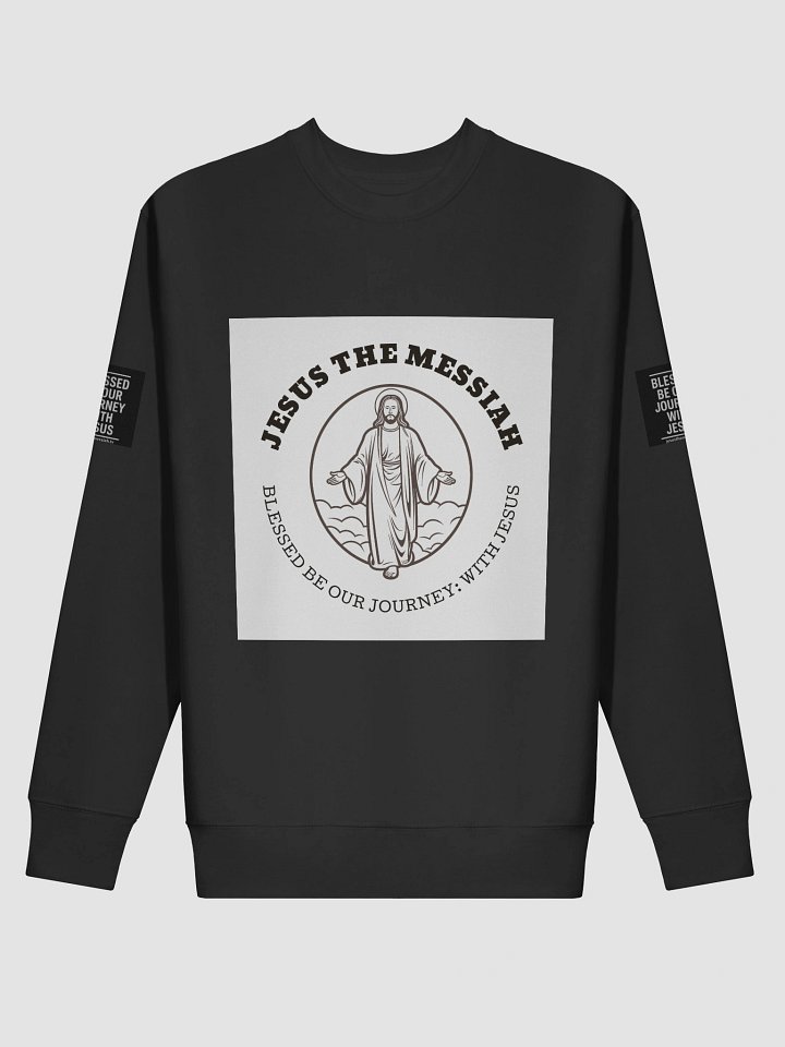 Jesus The Messiah Fleece Crewneck – “Blessed Journey” Prayer Edition product image (2)
