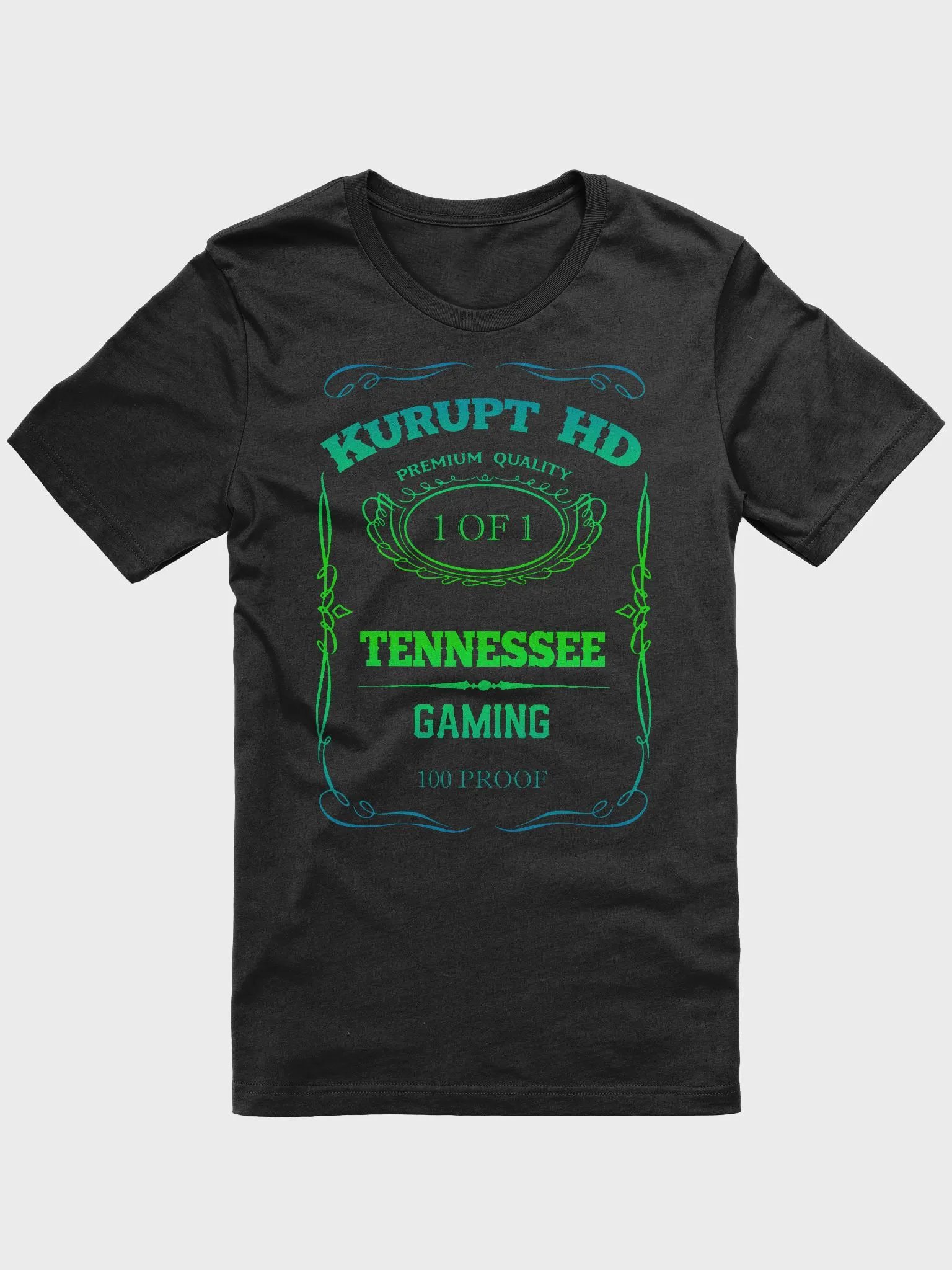 Green/Blue - KuruptHD Tennessee Gaming Tee product image (1)