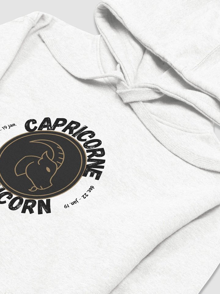 Capricorn Astrological Sign - Mystic Goat Emblem Hoodie product image (1)