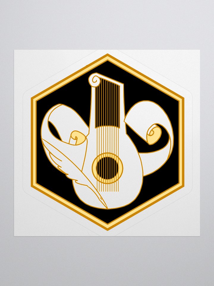 CLASS ACT - Bard Sticker product image (1)