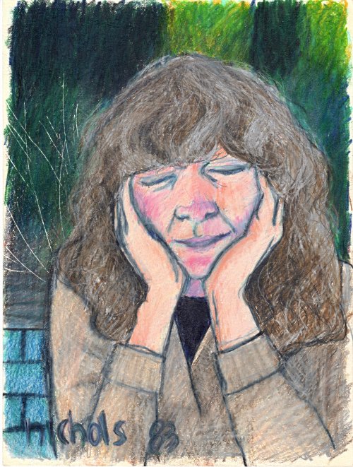 Sandra Thinking 02.83 print product image (1)