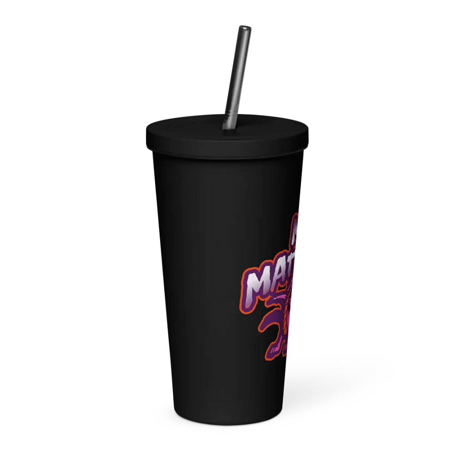 Insulated Tumbler with a Straw product image (8)