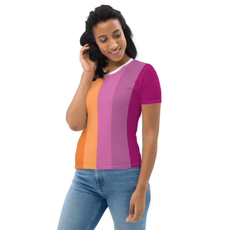 Lesbian Pride Flag - All-Over T-Shirt product image (12)
