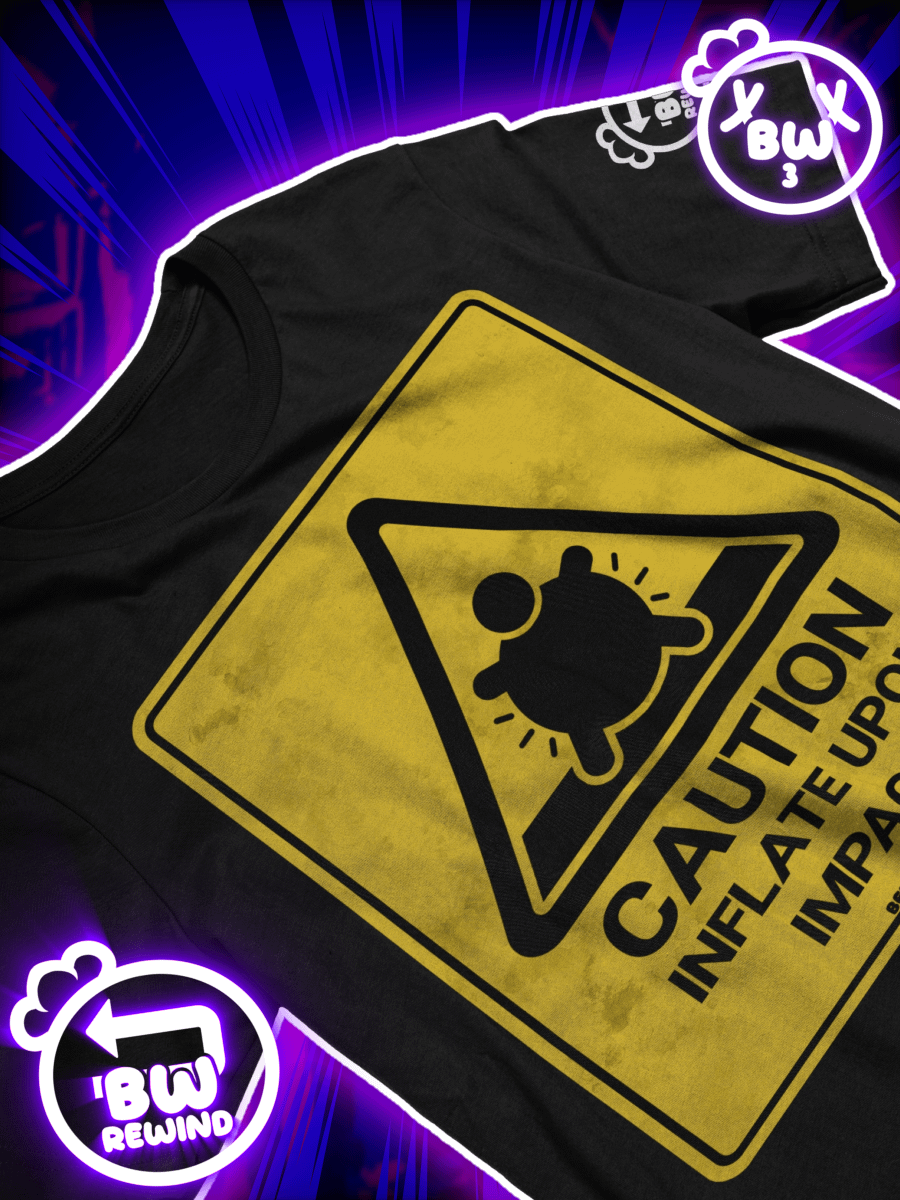 Inflate Caution Sign - T-Shirt product image (1)