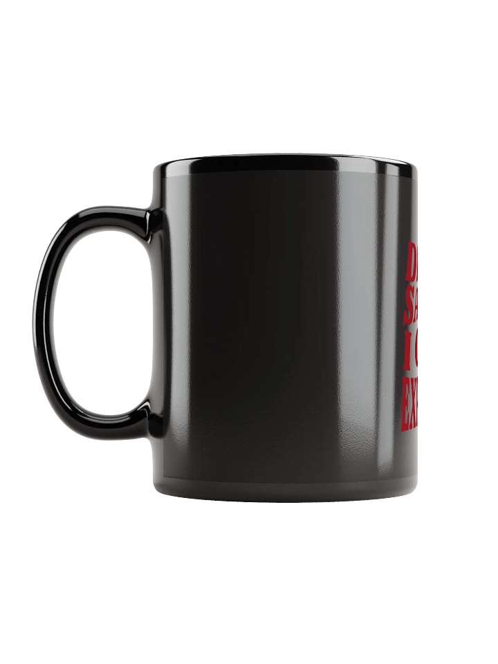 Dear Santa Confession Black Mug - 'I Can Explain...' | Holiday Mug product image (2)