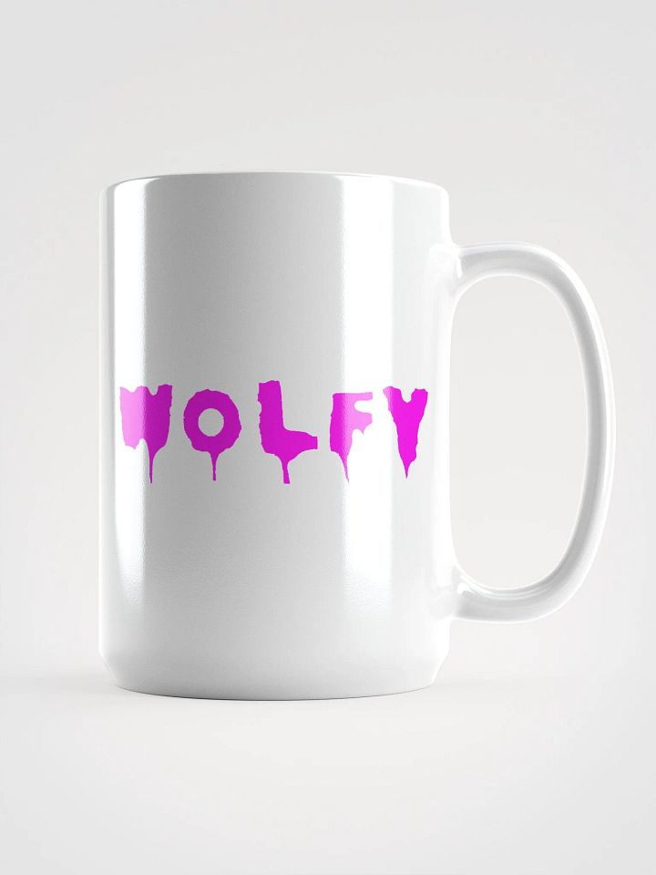 Wolfy White Glossy Mug product image (1)
