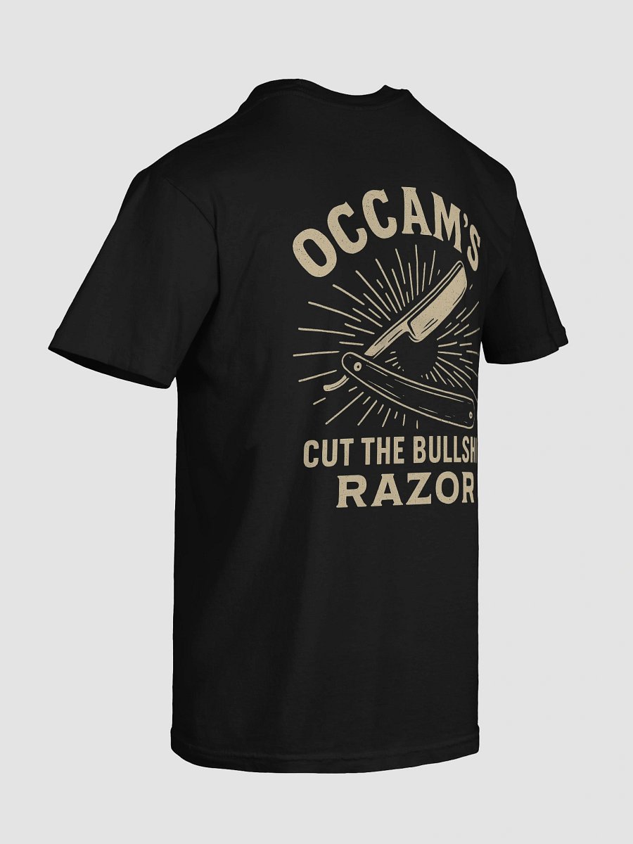 Occam’s Razor – Cut the Bullshit Relaxed Tee product image (72)