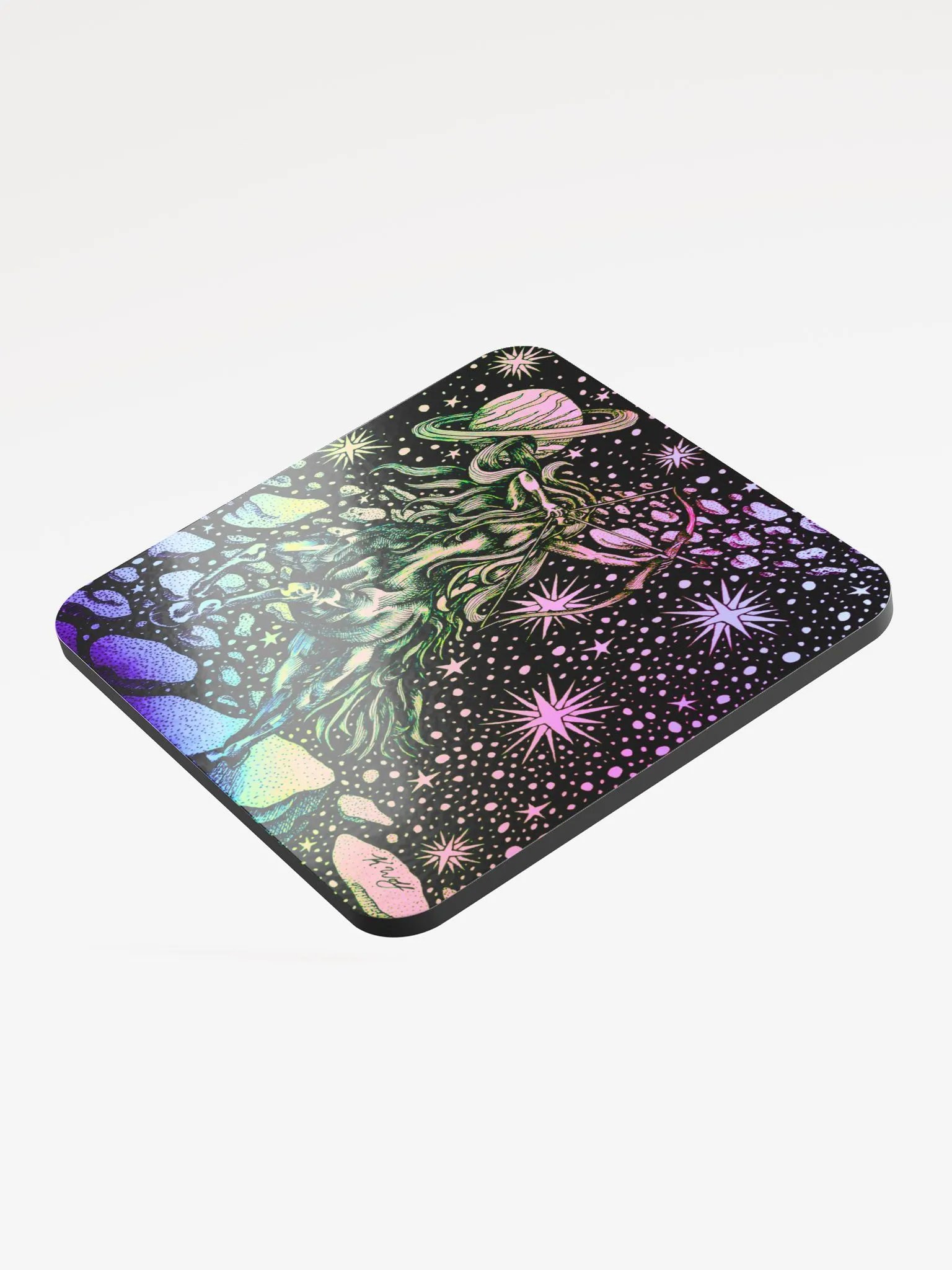 Limited edition Sagittarius Zodiac coaster product image (3)