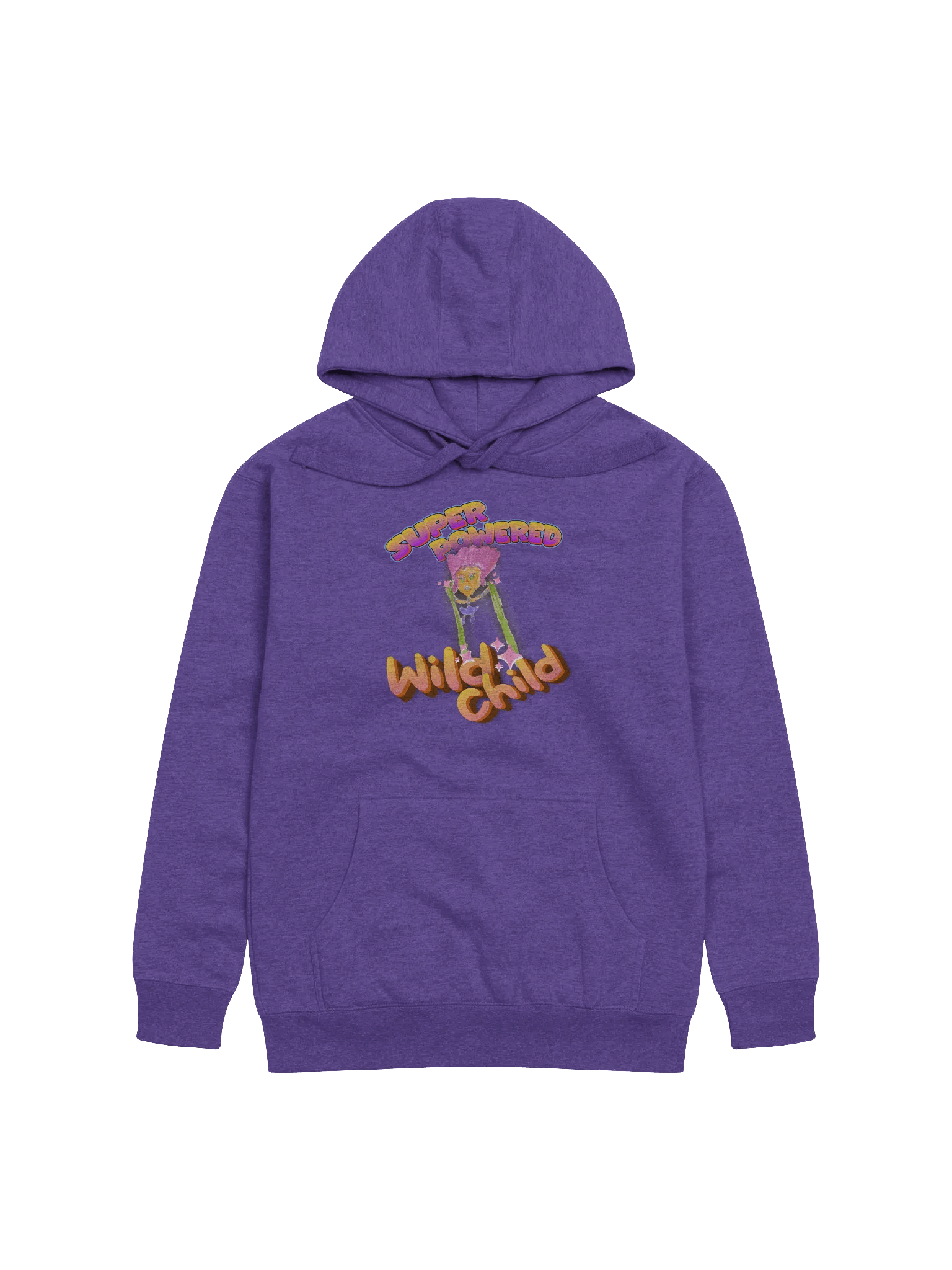 Super Powered Wild Child Unisex Hoodie product image (1)