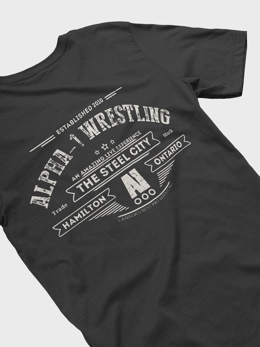 Vintage Steel City A1 Wrestling Double Sided Tee product image (40)