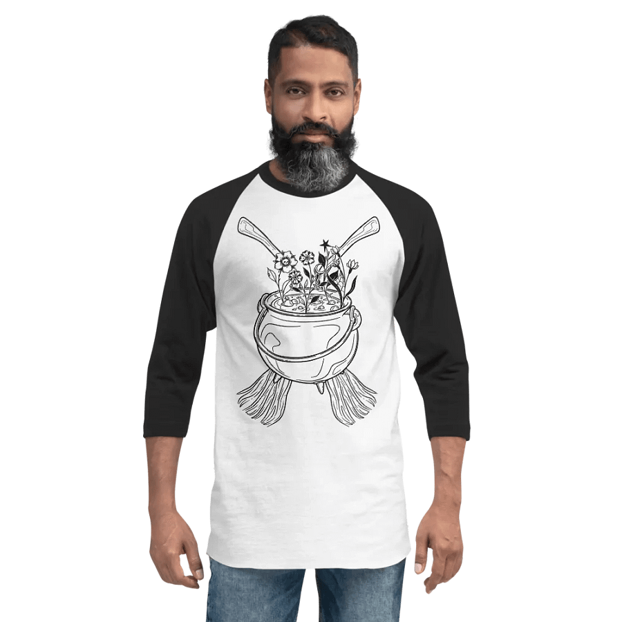 Henbane Coven Crest Fine Jersey Raglan Tee product image (36)