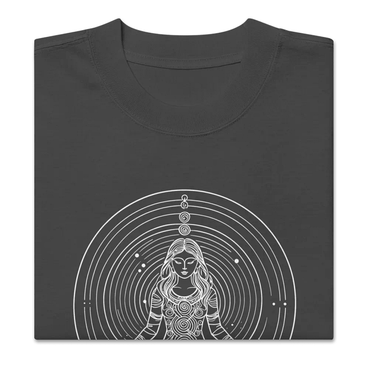 [Meditation 2 - White] Oversized T-Shirt product image (2)