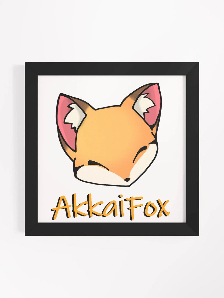 Fox Head Framed Poster product image (5)