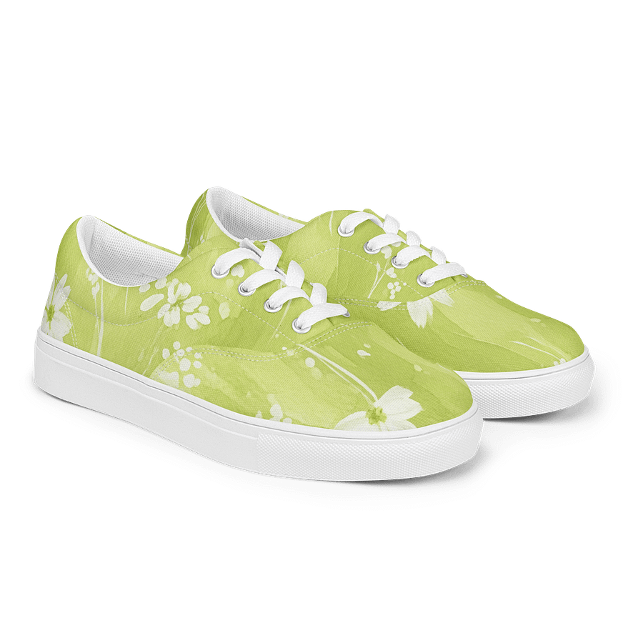 Floral Harmony Lace-Up Sneakers product image (3)
