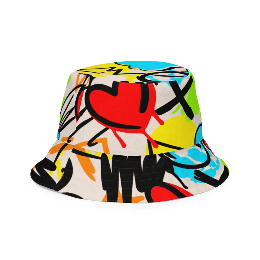 Chaos and Color Reversible Bucket Hat product image (5)