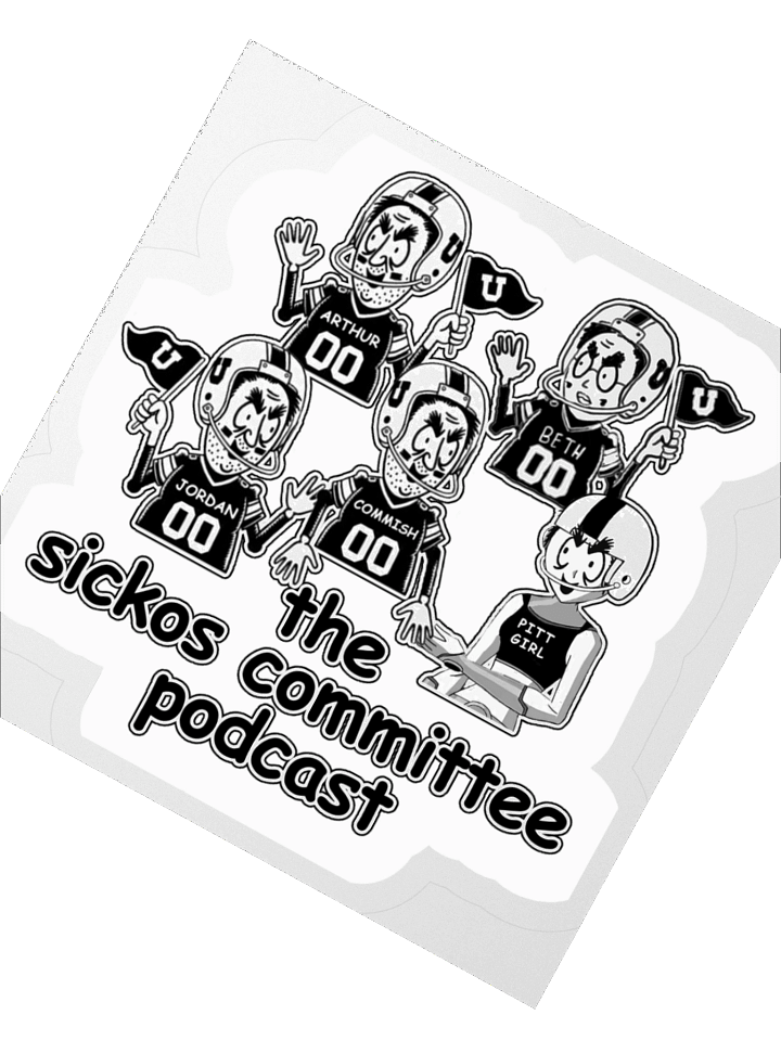 Sickos Podcast Main Crew Sticker product image (4)