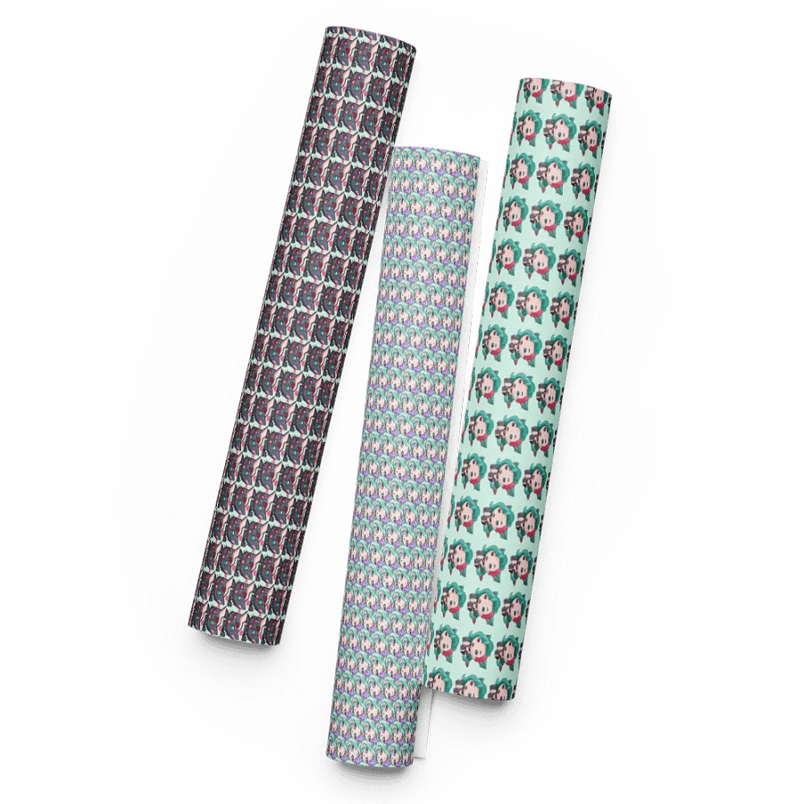 Cute Jemini Themed wrapping paper product image (5)