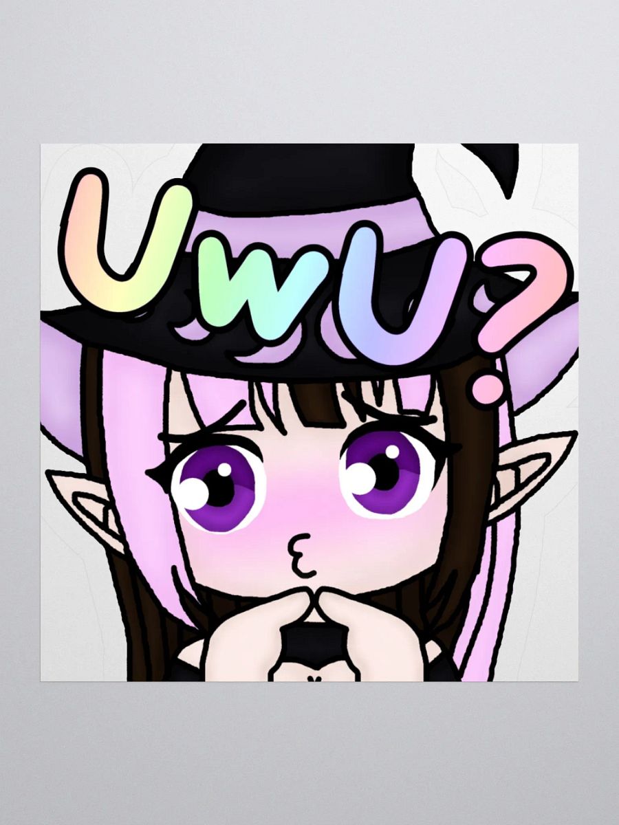 UwU Emote Sticker product image (2)