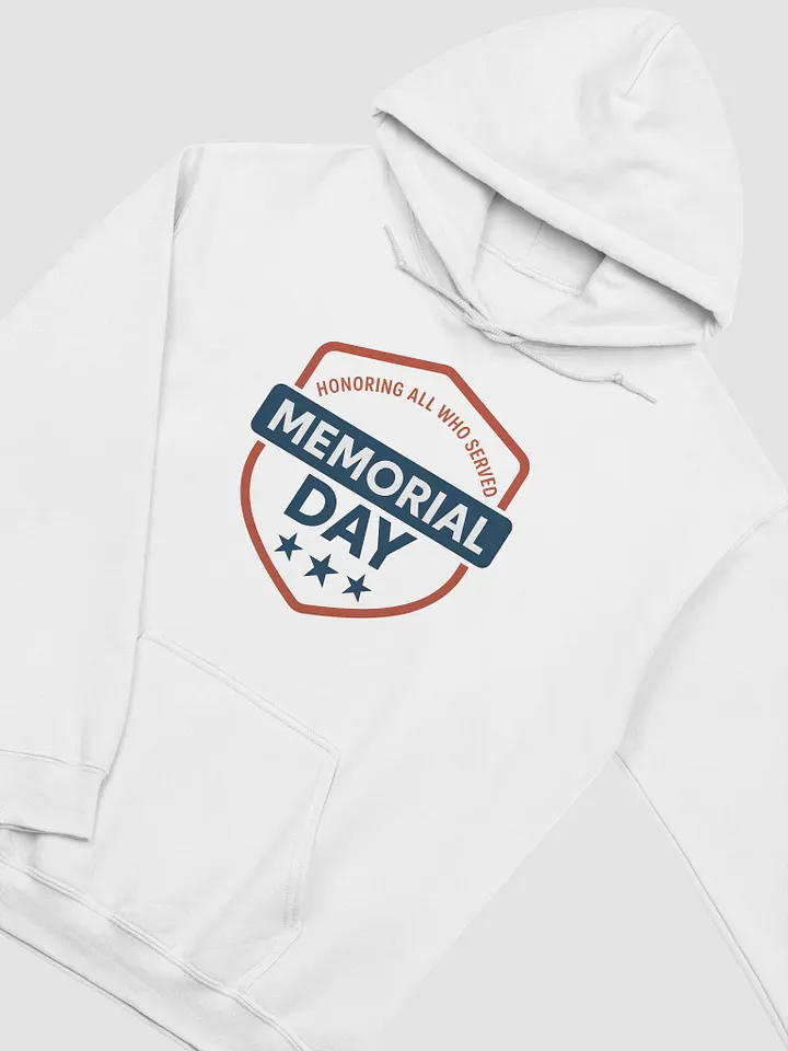 Honoring Service Memorial Day Hoodie product image (2)