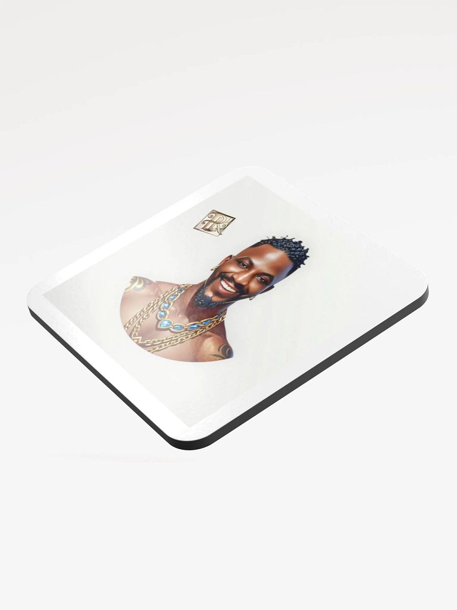 Smiling Gold Chains Coaster Set p k logo product image (3)