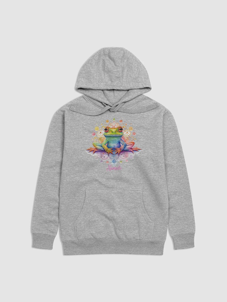 "Namaste Frog" Hoodie – Embrace the Peaceful Vibes product image (8)
