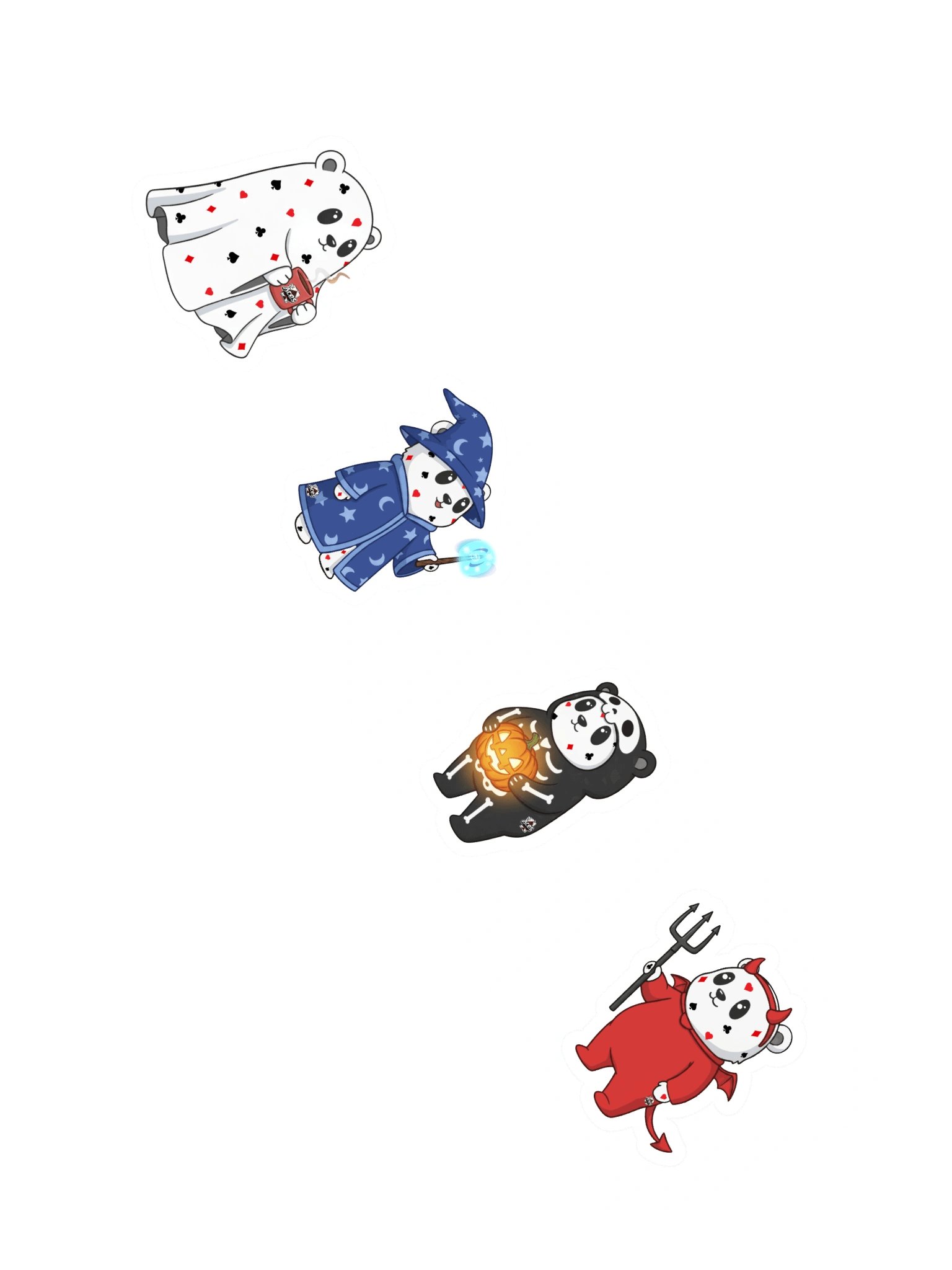 Beary Spooky Sticker Set product image (2)