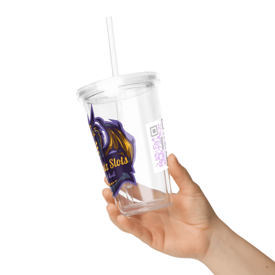 Double Wall Clear Plastic Tumbler (16 oz) product image (6)