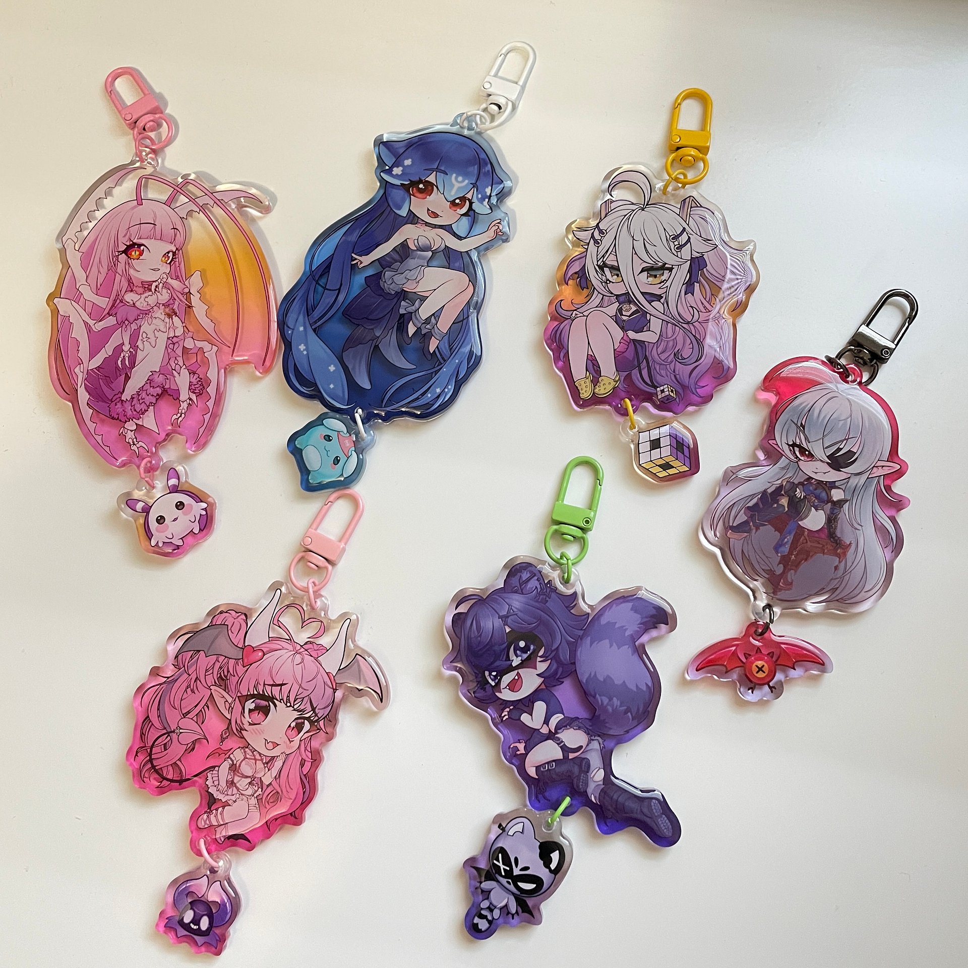 Ironmouse - Double Acrylic Keychain product image (3)