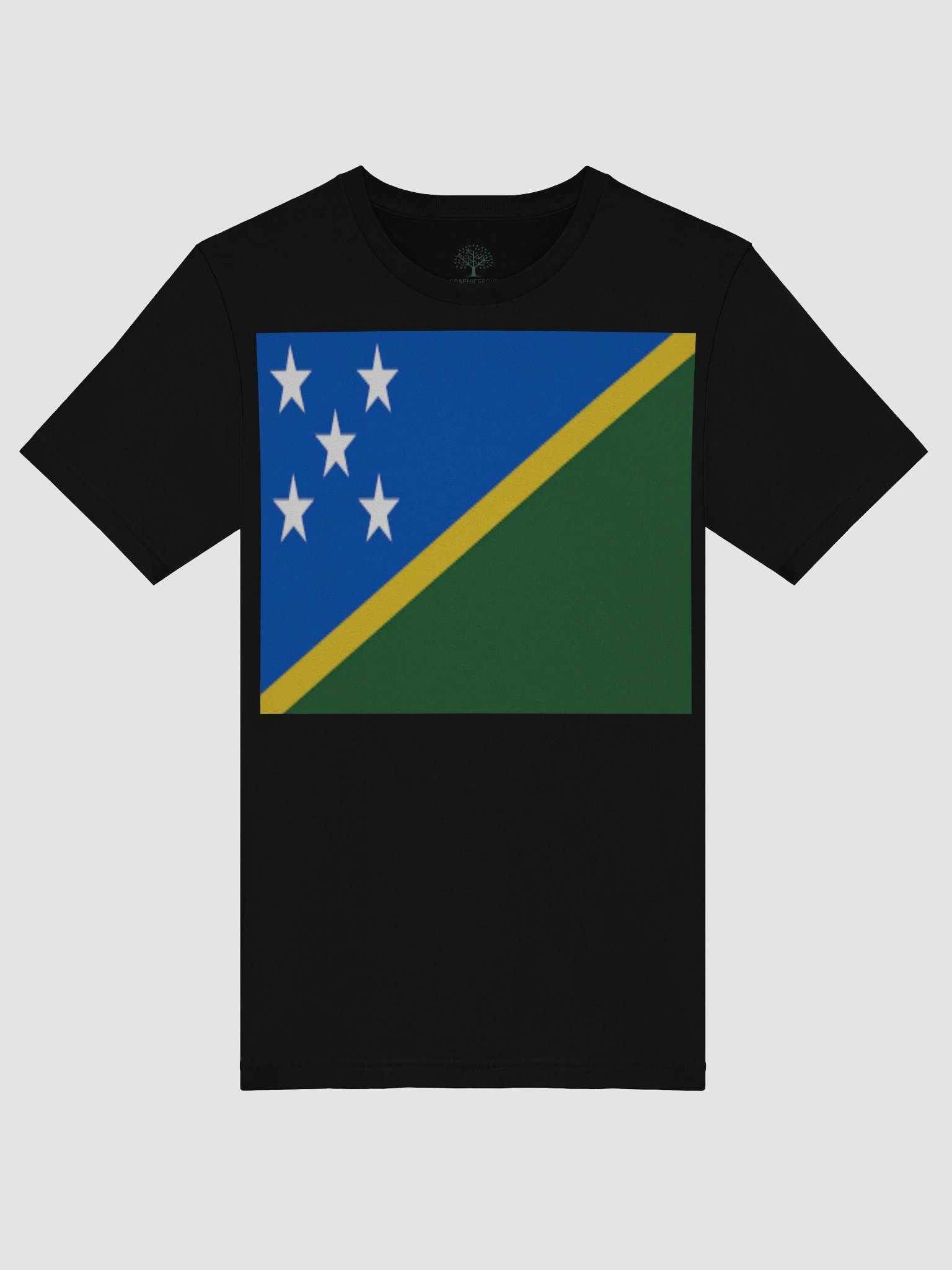 Unisex Supersoft T-Shirt with Solomon Islands Flag Design - Multiple Colours and Sizes Available product image (46)