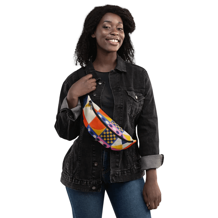 Pop Patterned Fanny Pack product image (2)