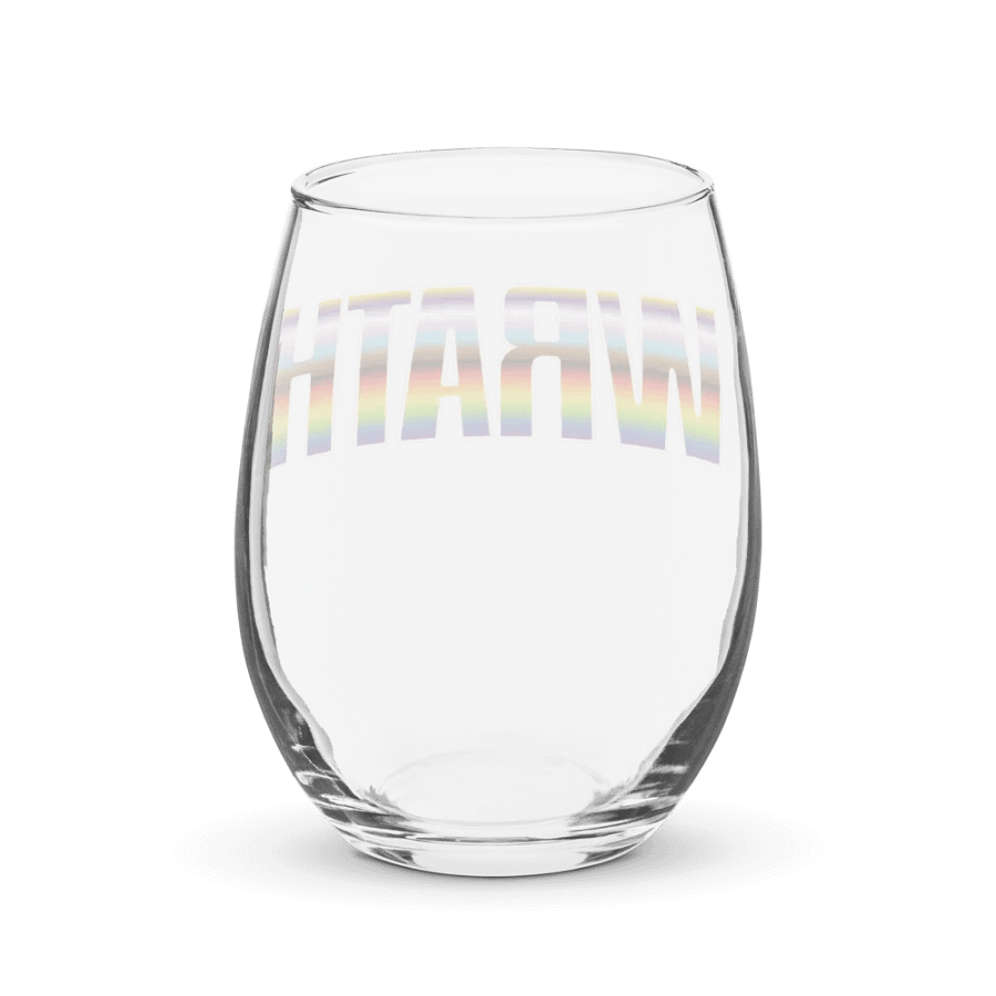 Pride 2023 striped wine glass product image (6)