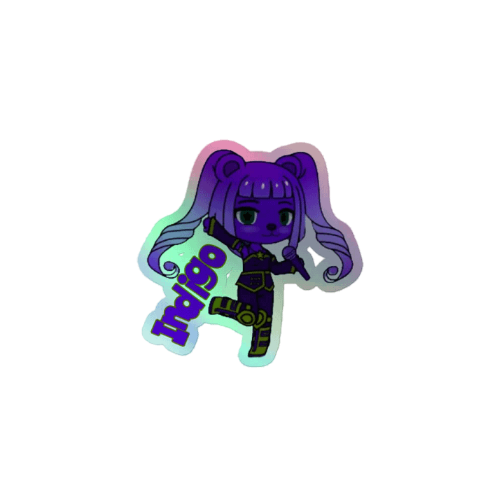 Indigo - Shadow Bears - rainbow sticker product image (1)