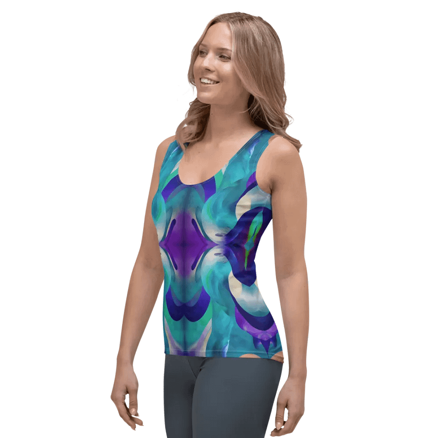 Ethereal Waves Classic Women's Tank Top product image (3)