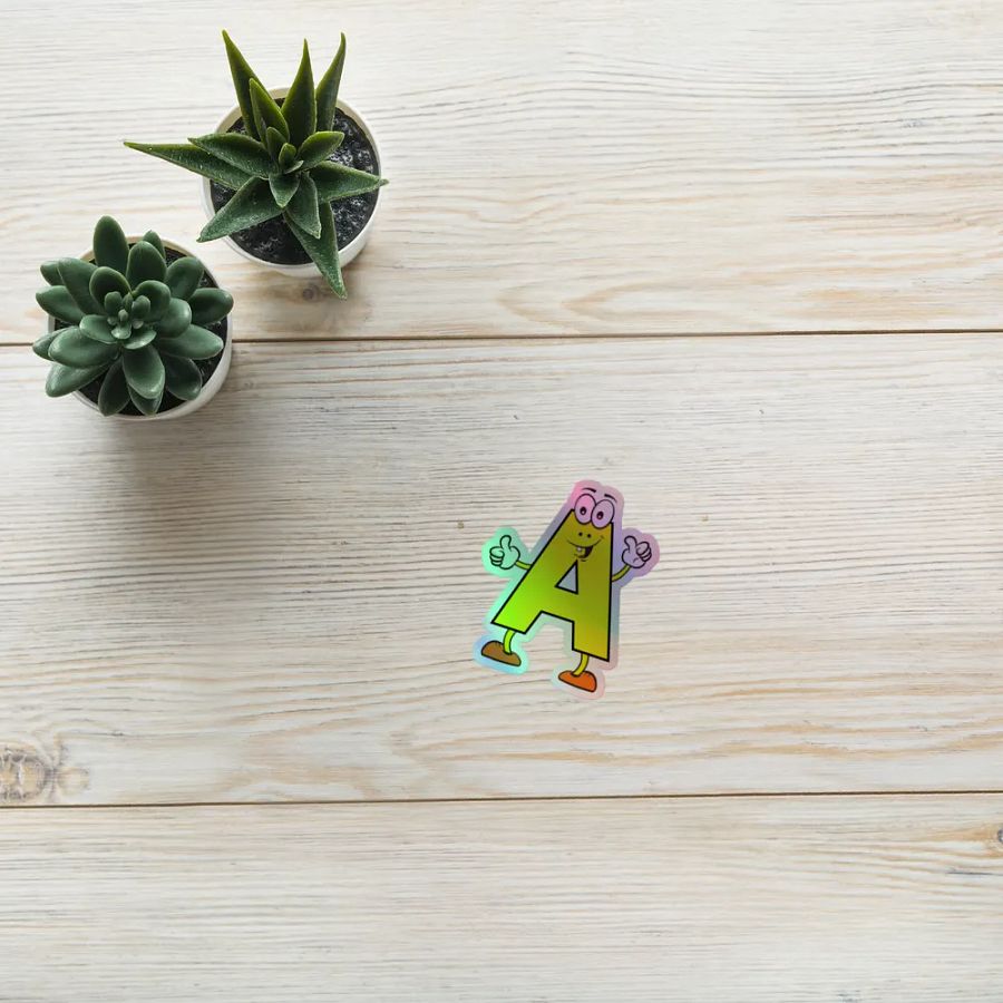 A Holographic Cartoon Character Sticker product image (8)