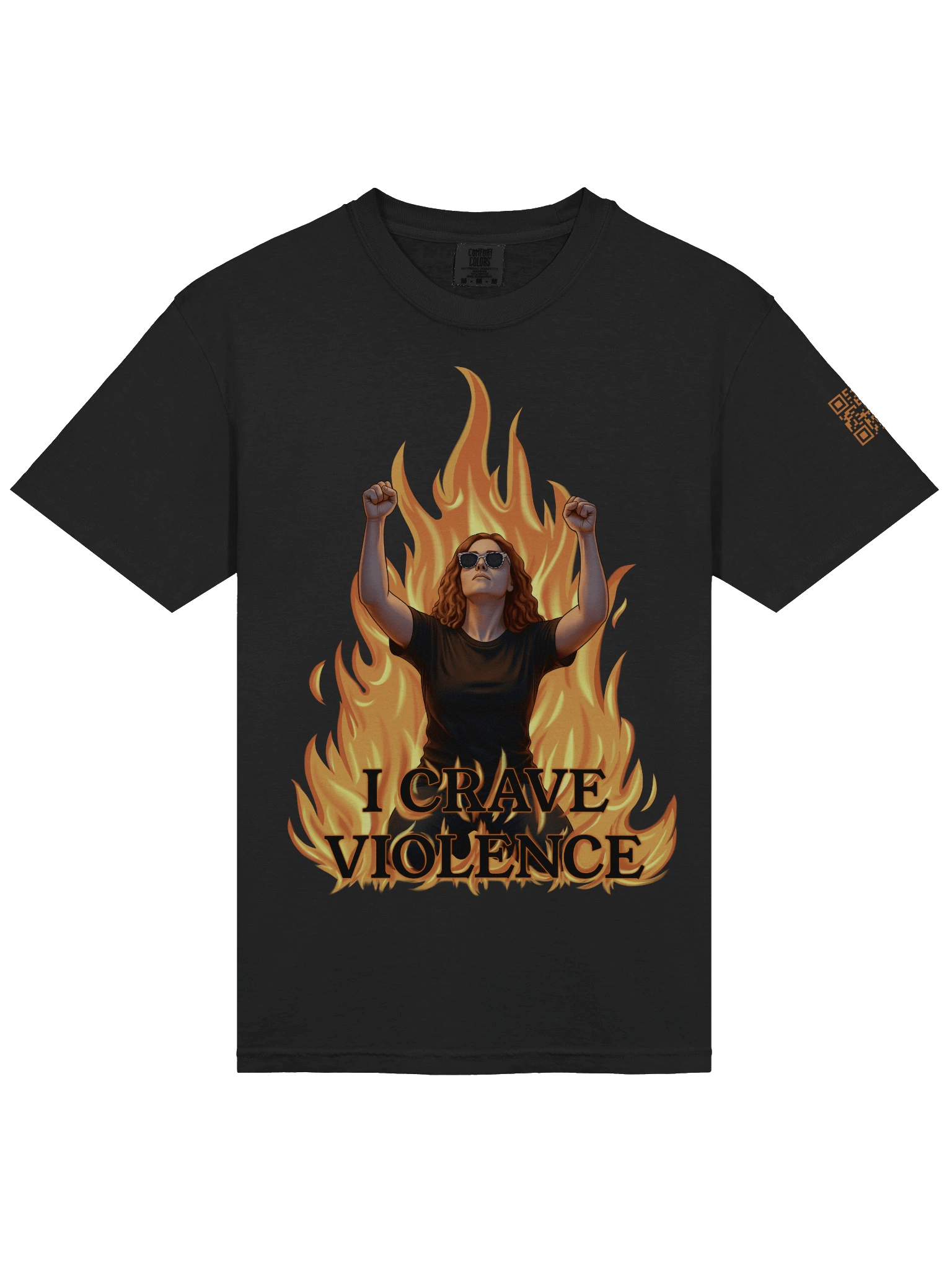 "I CRAVE VIOLENCE" - Shirt product image (3)