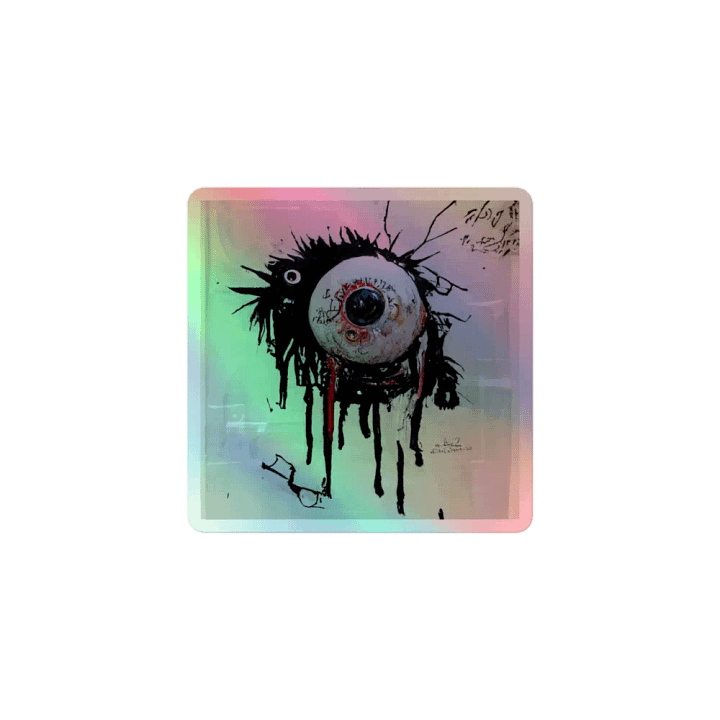 Surreal Eye Chaos Holographic Sticker Set product image (1)