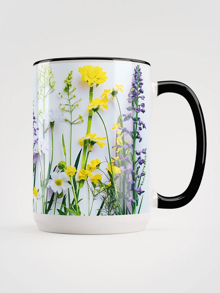 Boho Flowers Mug 15 Oz product image (1)