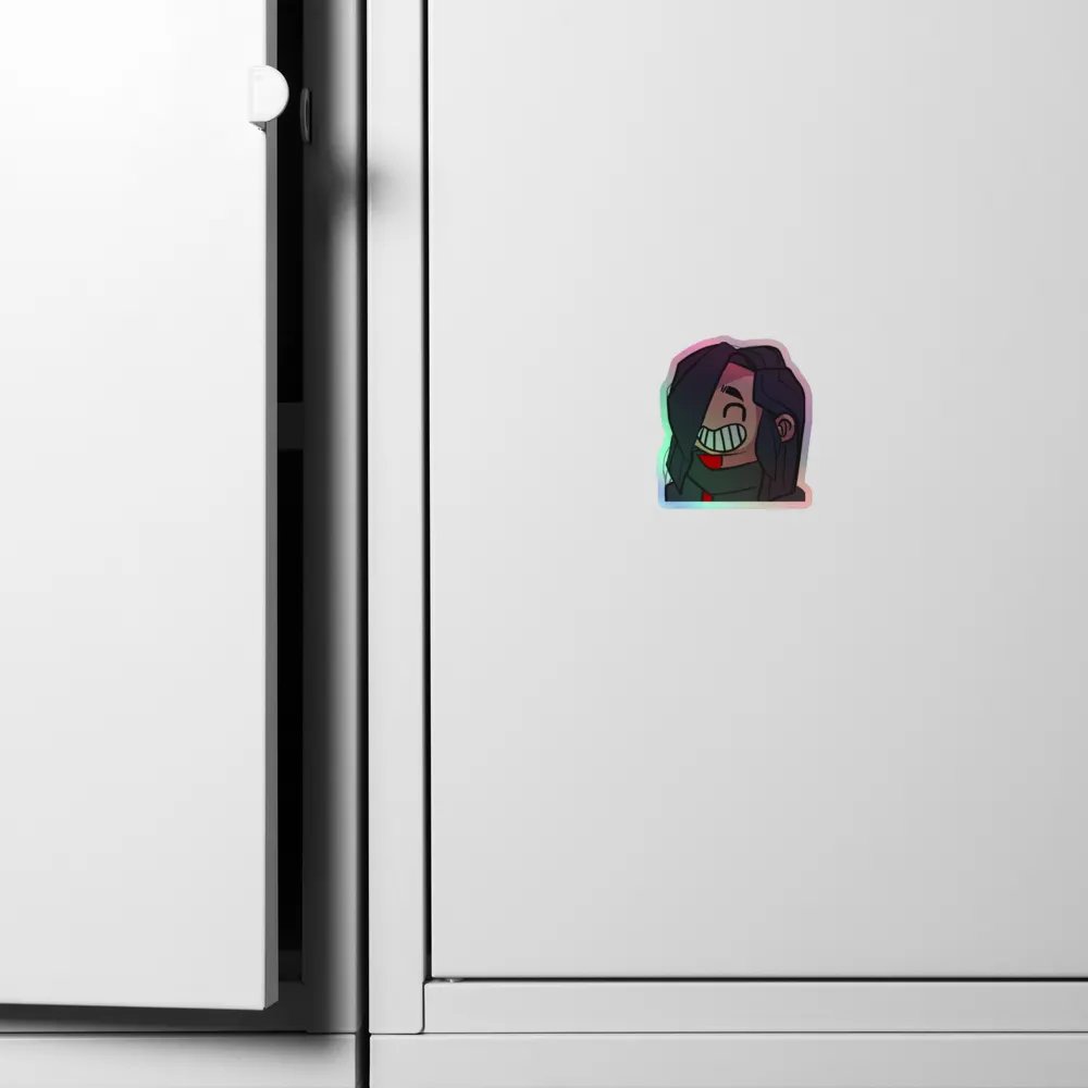 Ghost Laugh Holographic Sticker Set product image (6)