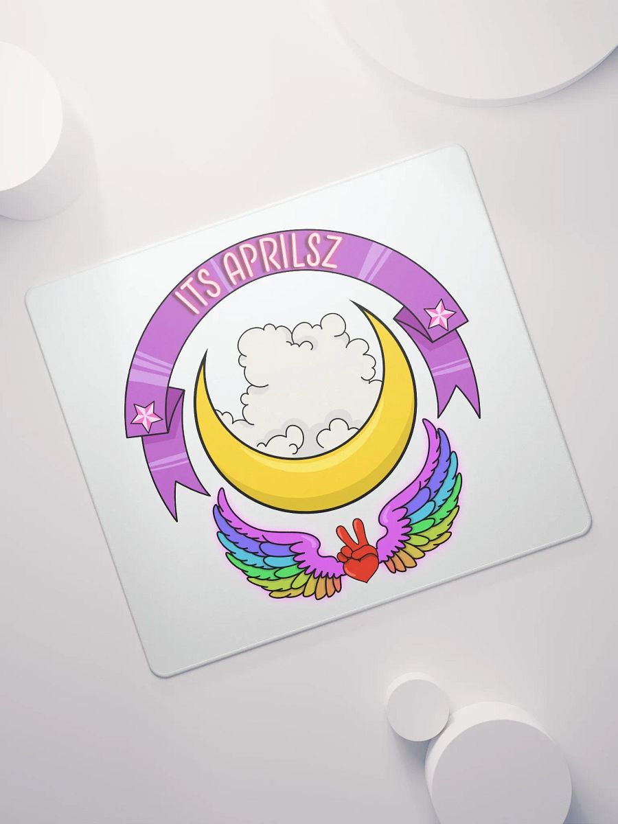 Its Aprilsz Channel Logo Gaming Mouse Pad product image (7)