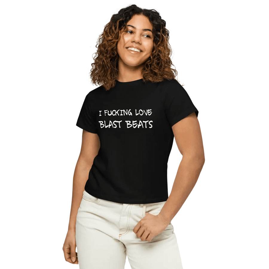 I Love Blast Beats women's shirt product image (9)