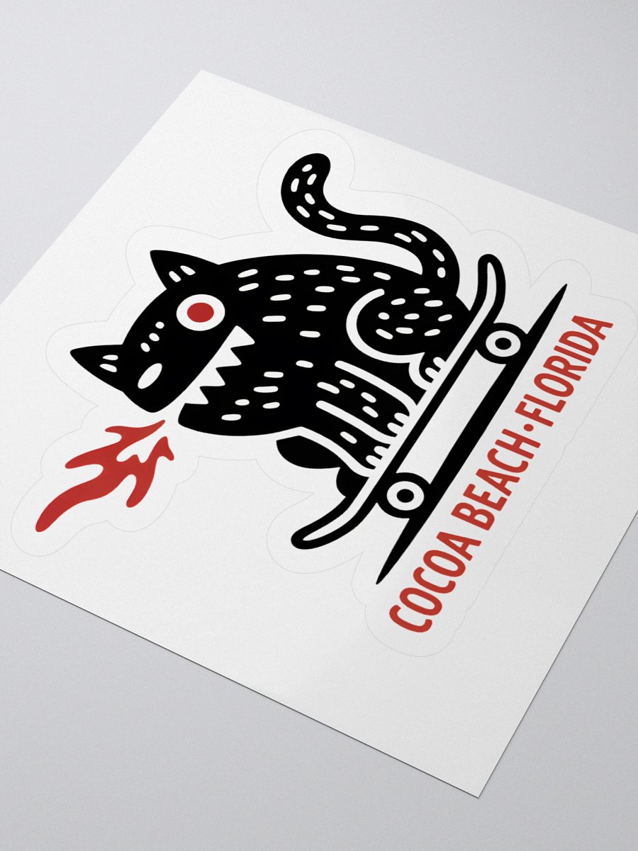 Cocoa Beach Florida | Skate Sticker product image (7)