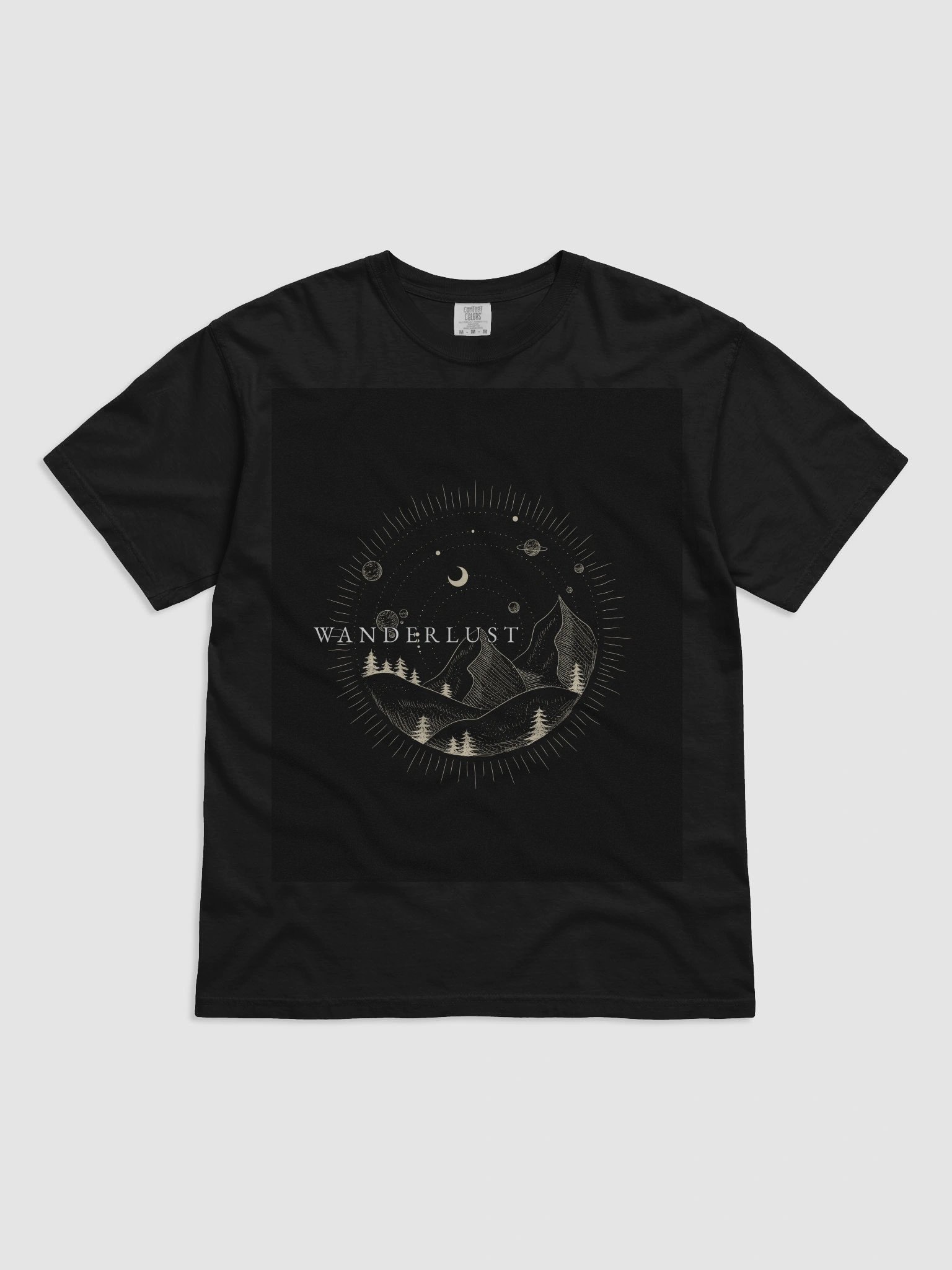 Wanderlust Cosmic Landscape T-Shirt product image (1)