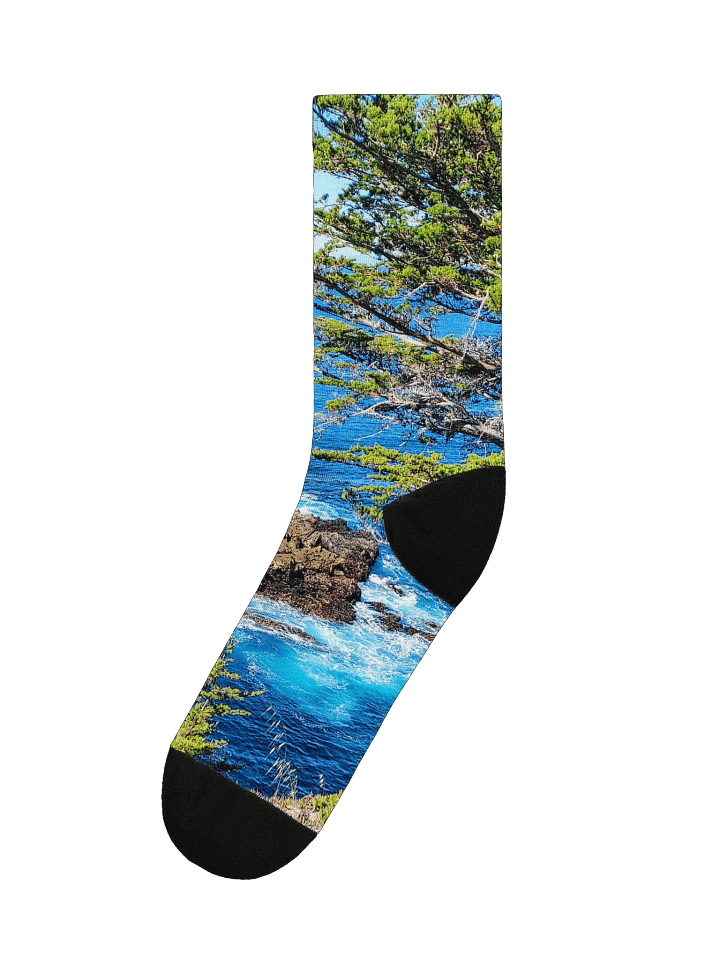 Coastal Breeze Crew Socks product image (1)