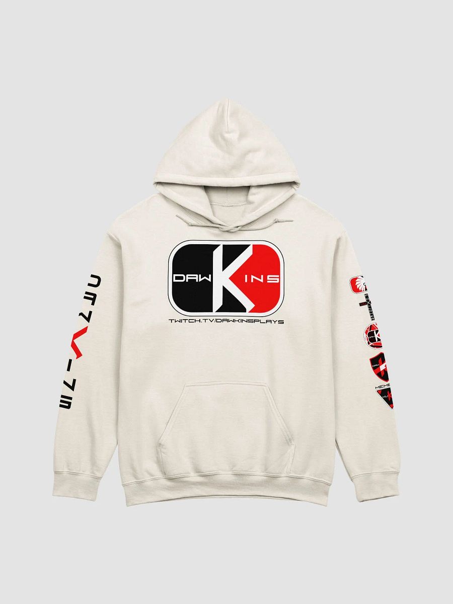 Dawkins Super Soft Hoodie with Badges and Sleeve (Sand) product image (1)