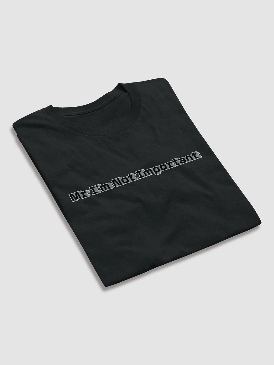 Lightweight Fashion Short Sleeve T-Shirt - Mr I'm Not Important product image (7)