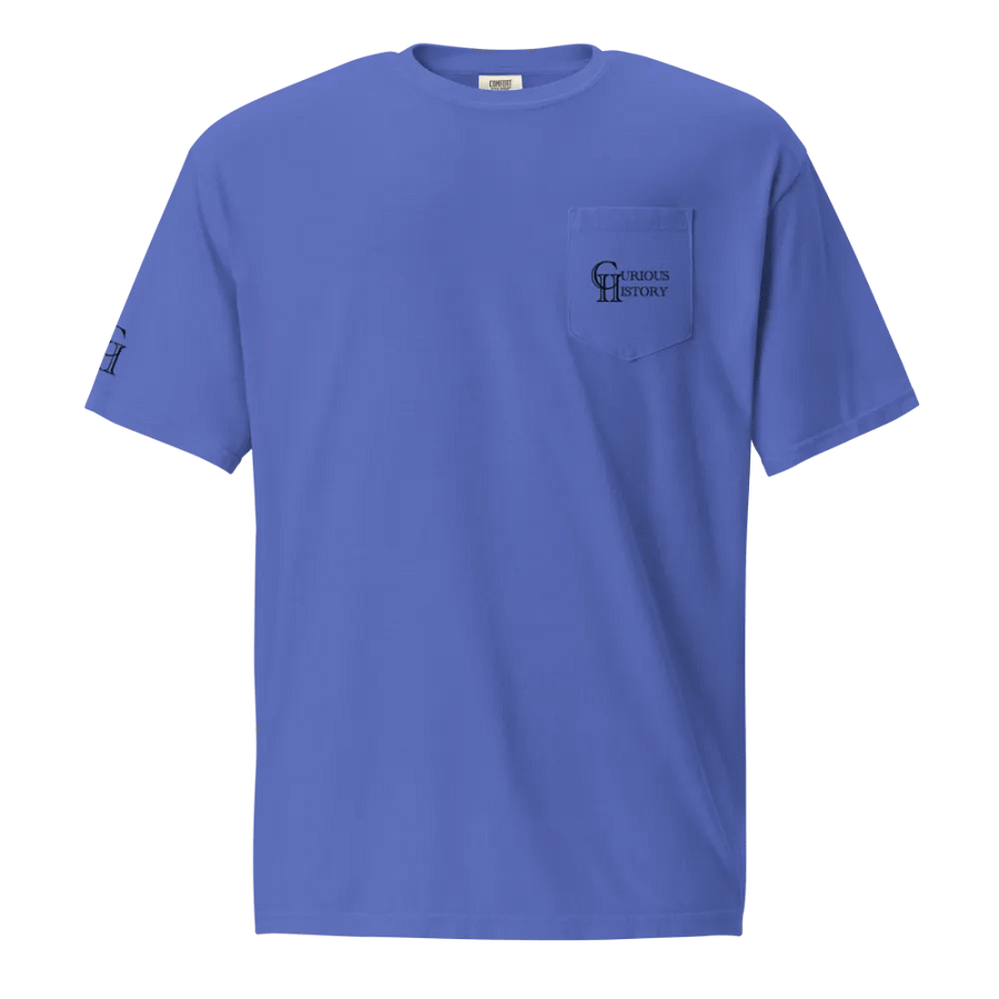 Curious History T-Shirt With Pocket Light Version product image (1)