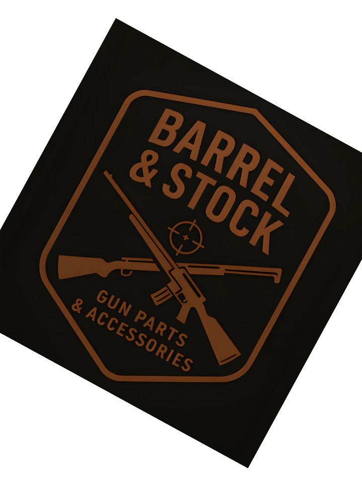 Crossed Firearms Kiss Cut Stickers product image (2)