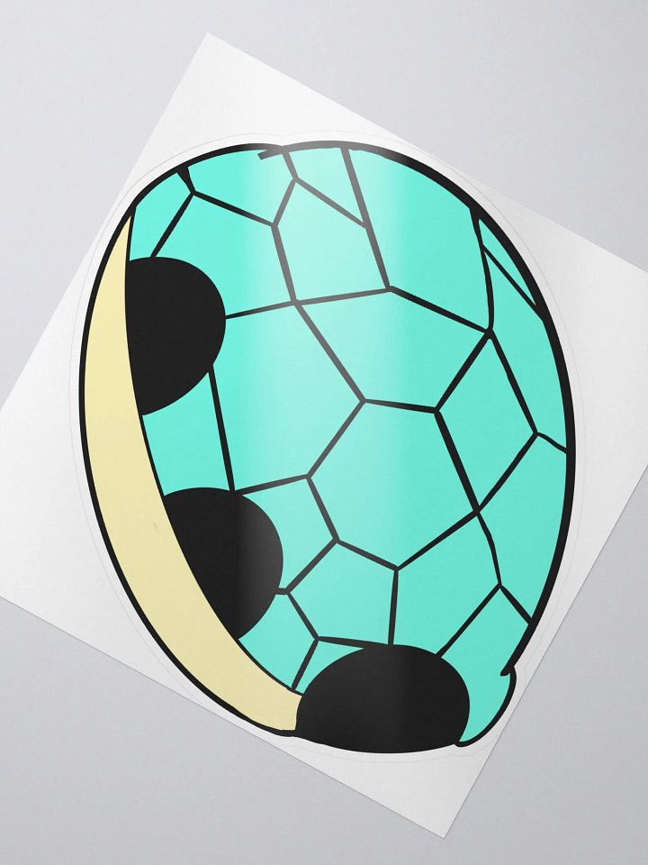 Teal Shell Stickers product image (2)